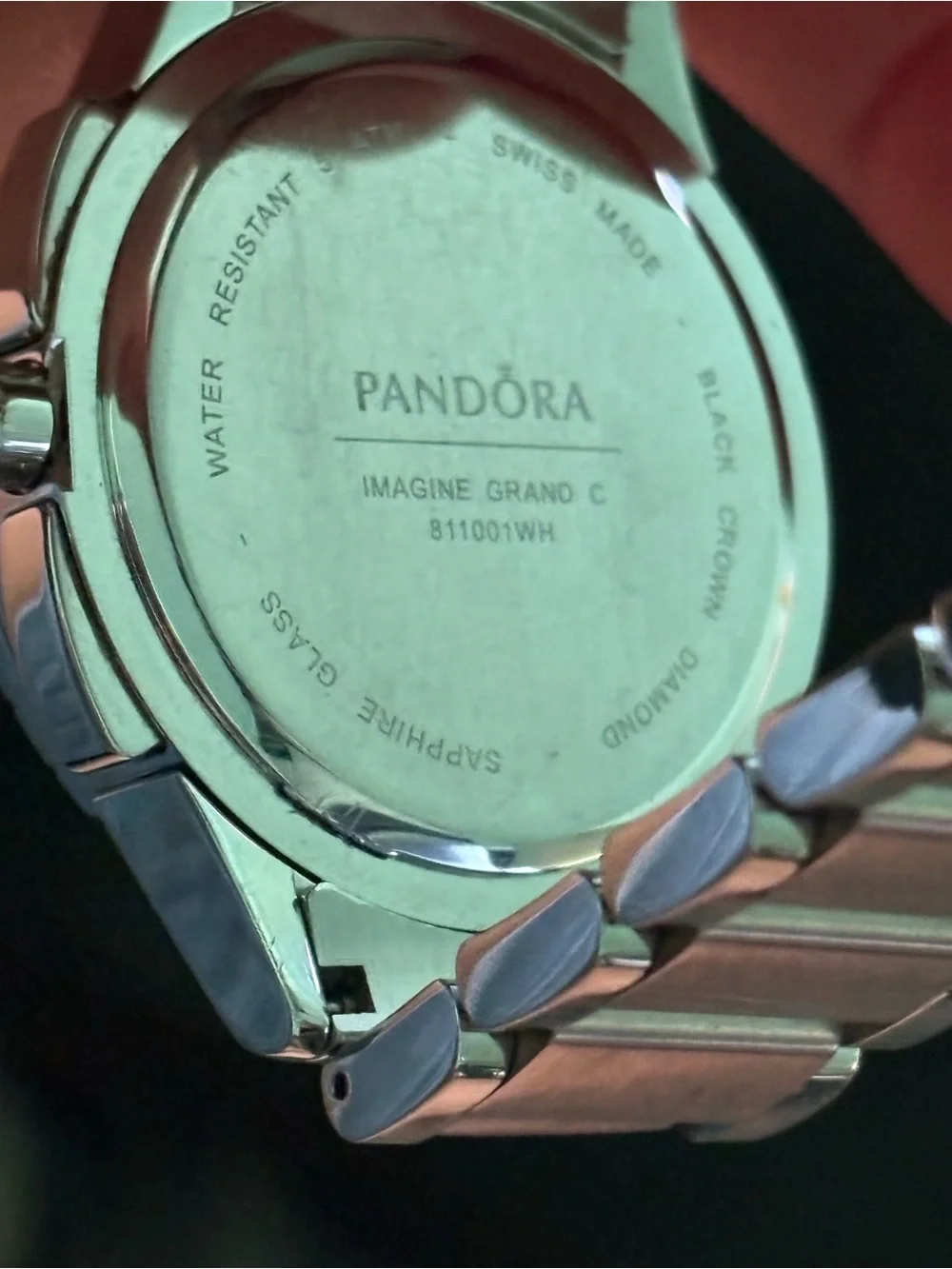 Pandora Women's Silver & Brown Watch Set